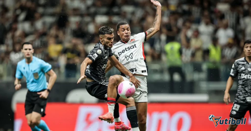 Atlético-MG x Vitória empatam em duelo emocionante