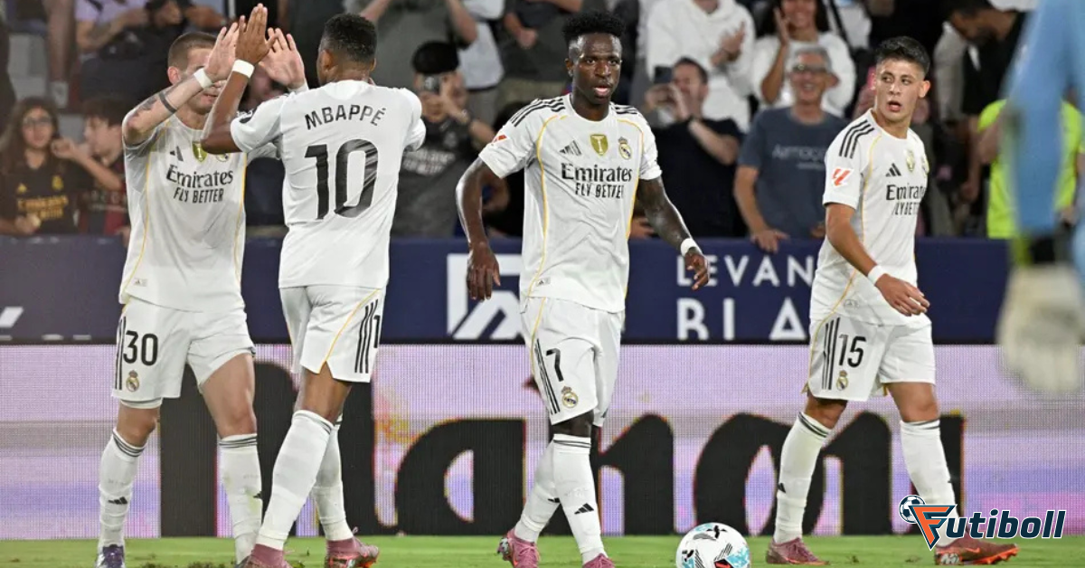 Levante x Real Madrid 4-1 — Análise, gols e estatísticas