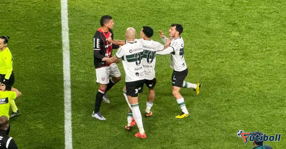 Coritiba x Botafogo-SP: Coxa vence 2×0 na Série B 2025