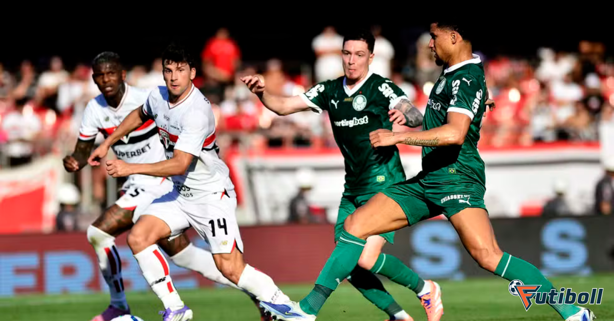 Palmeiras x São Paulo: Verdão vence e lidera o Brasileirão