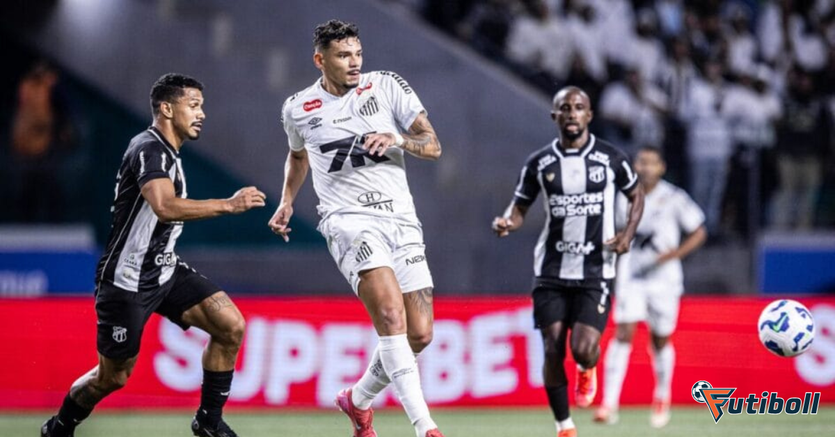 Ceará SC x Santos – Vozão goleia no Brasileirão 2025