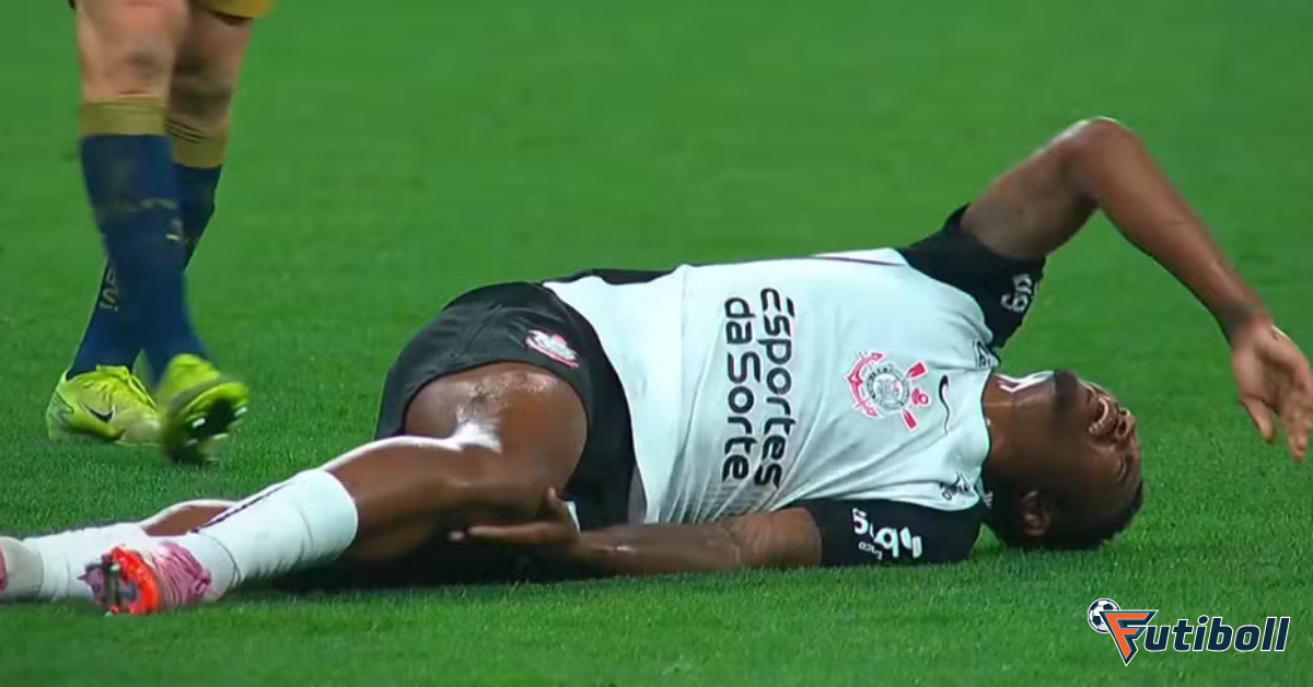 Vitinho do Corinthians passa por cirurgia no joelho