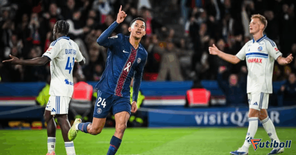 PSG x RC Strasbourg 3x3: empate eletrizante na Ligue 1