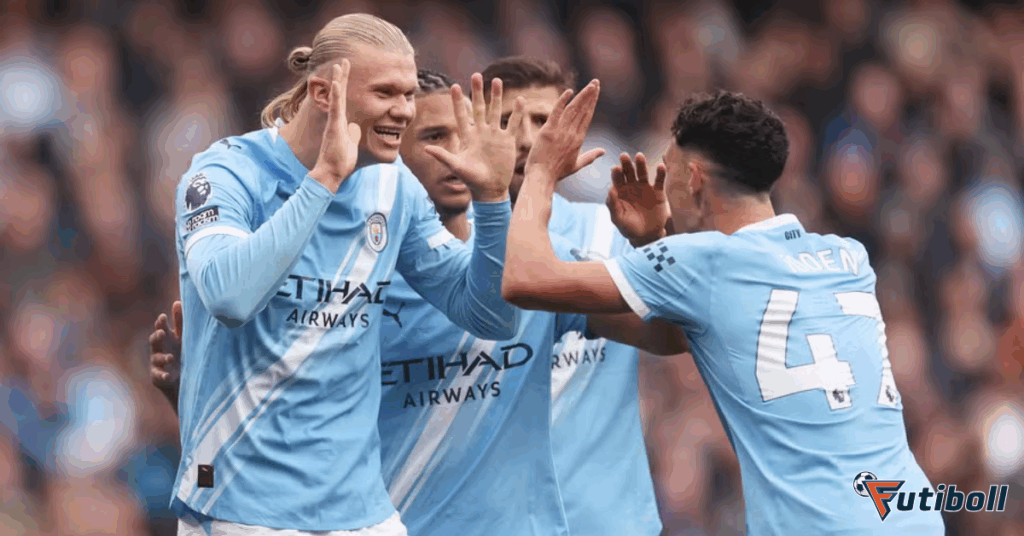 Manchester City x Everton: Haaland brilha e assume liderança