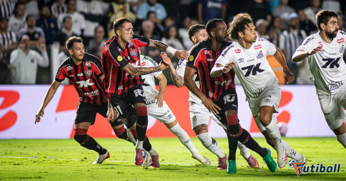 Santos x Vitória 1-0 – Tabu quebrado no Brasileirão 2025