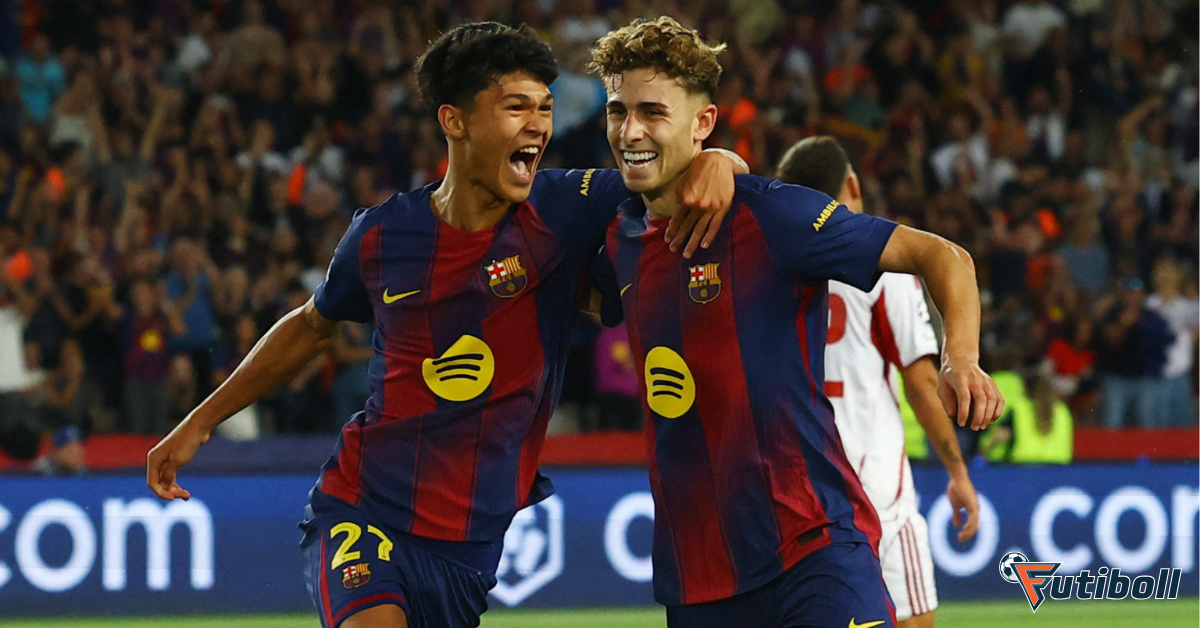 Barcelona x Olympiacos 6-1 – Goleada e show de Fermín