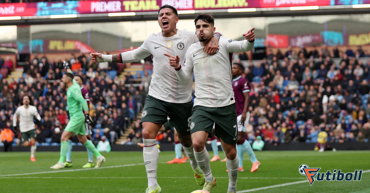 Burnley x Chelsea 2025/26 – Vitória 2×0 do Chelsea