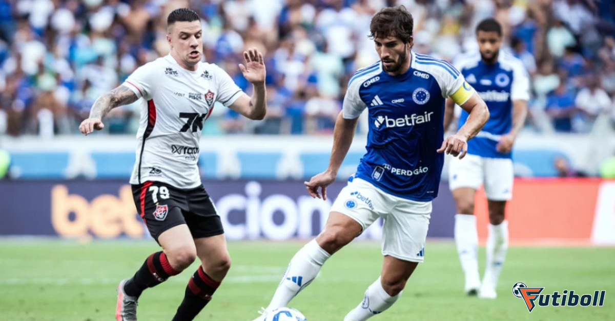 Cruzeiro x Vitória: Raposa vence por 3×1 no Brasileirão 2025