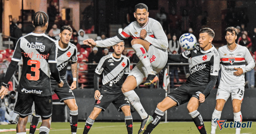 Vasco da Gama x São Paulo: Tricolor vence por 2–0