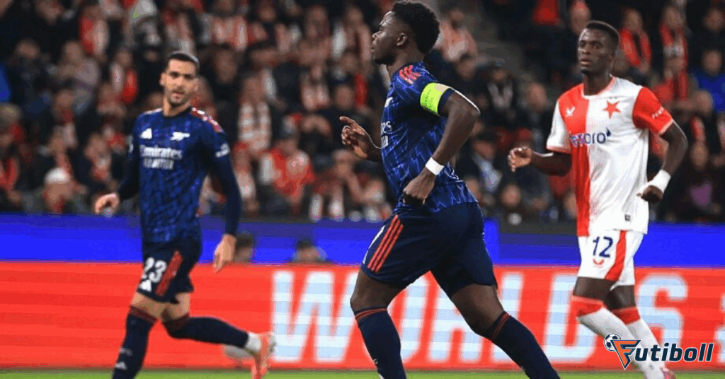 Slavia Praha × Arsenal: vitória e 100% na Champions 2025