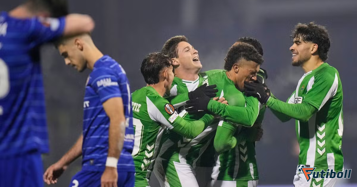 Dínamo Zagreb x Betis 3–1 – Betis encaminha vaga