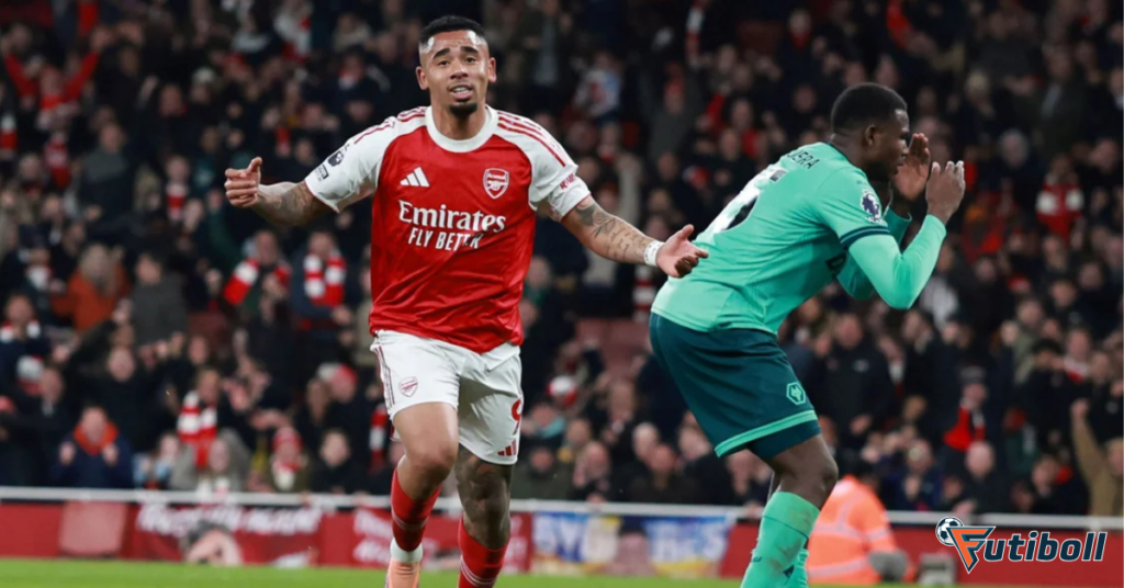 Arsenal x Wolves 2–1 Gabriel Jesus decide na Premier League